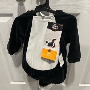 Infant skunk costume - never worn, brand new